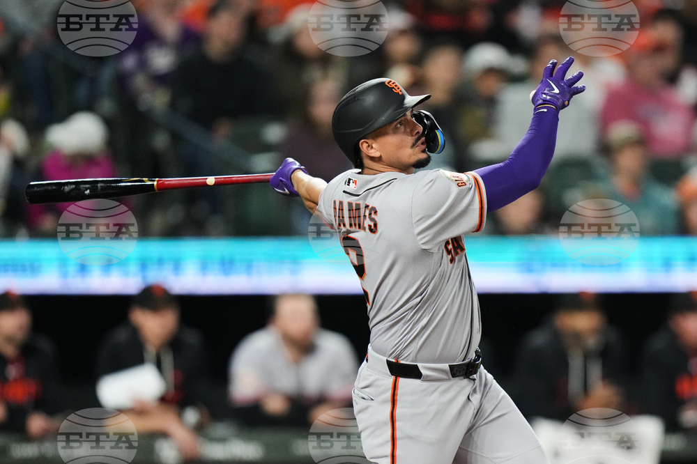 Giants Orioles Baseball