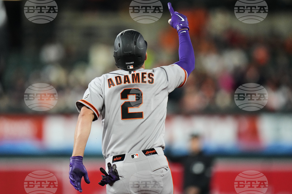 Giants Orioles Baseball