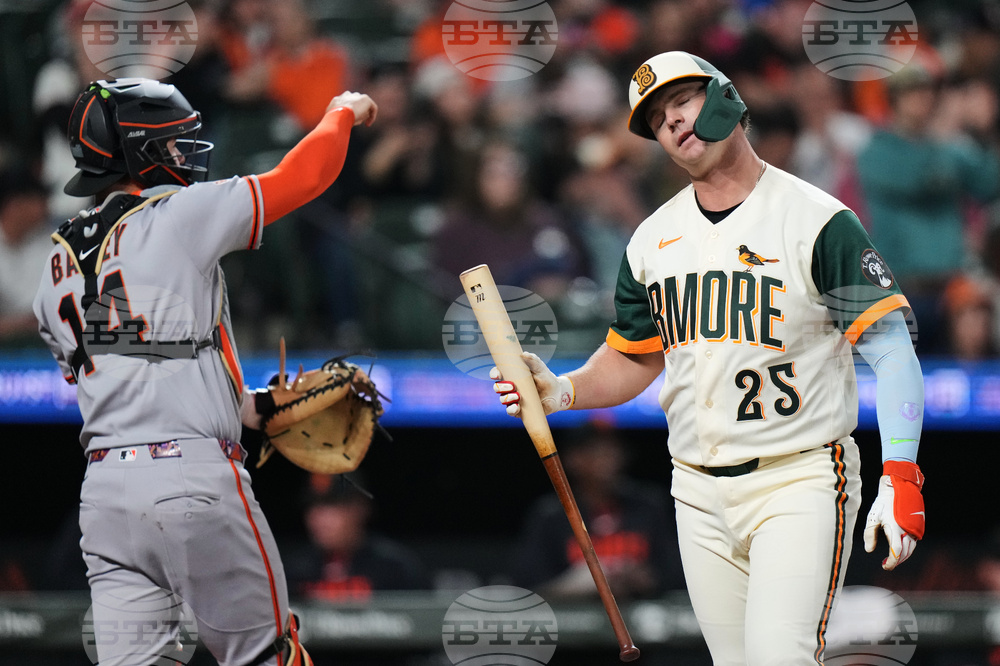 Giants Orioles Baseball