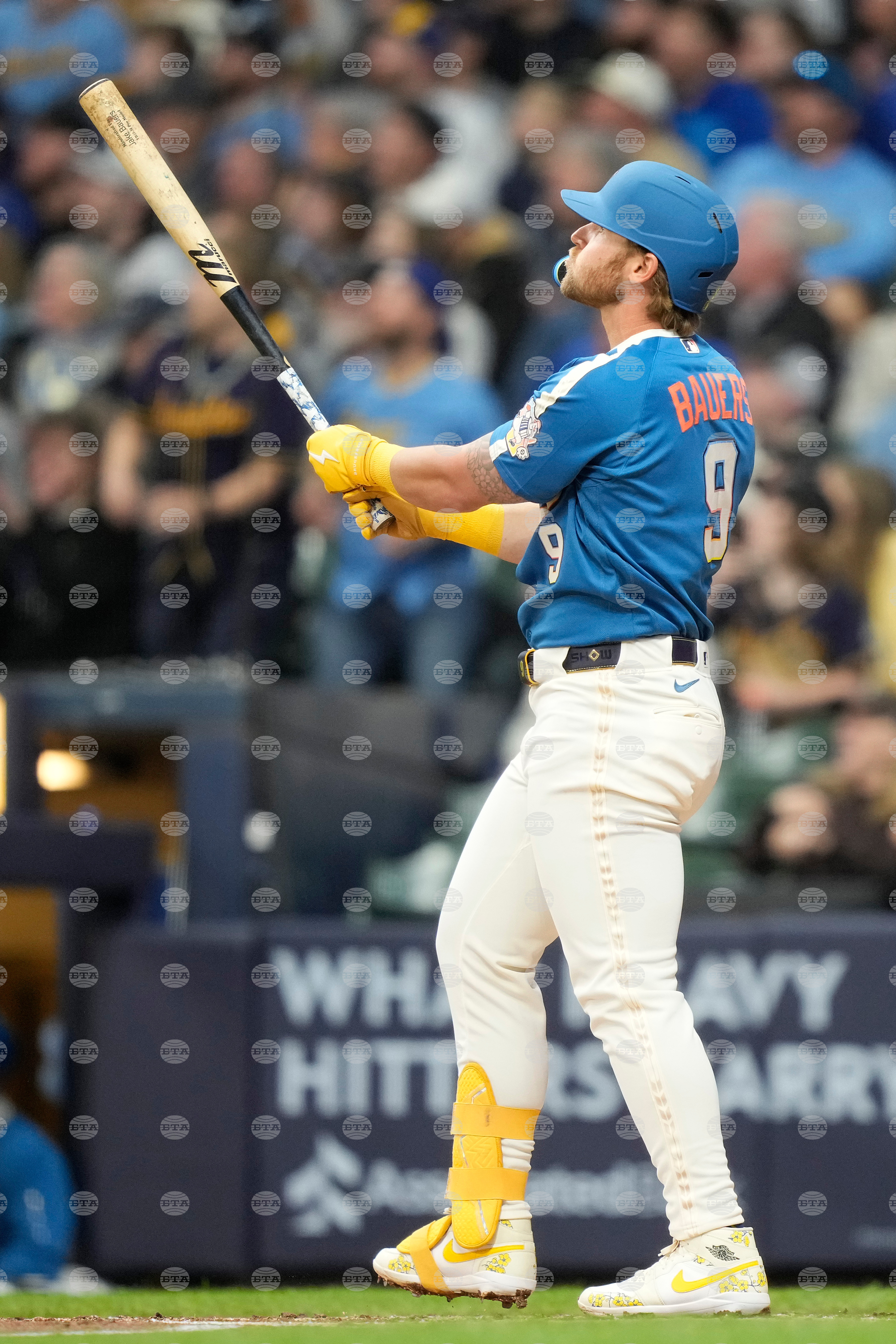 Nationals Brewers Baseball