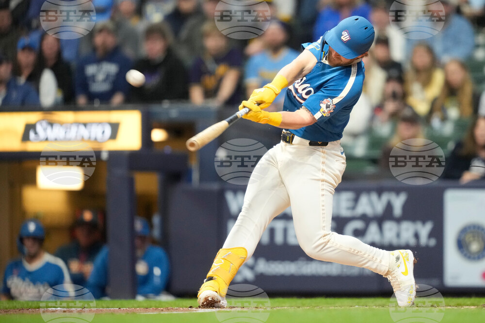 Nationals Brewers Baseball