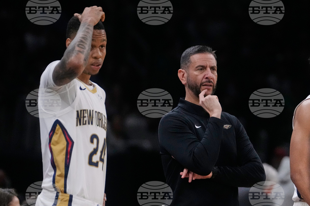 Pelicans Celtics Basketball