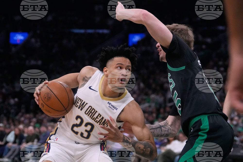 Pelicans Celtics Basketball