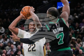 Pelicans Celtics Basketball
