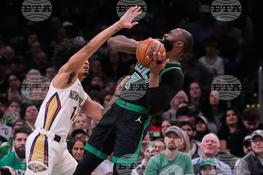 Pelicans Celtics Basketball