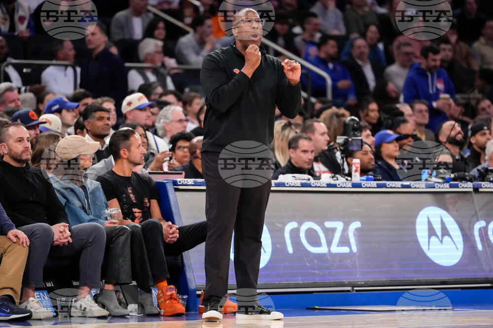 Raptors Knicks Basketball