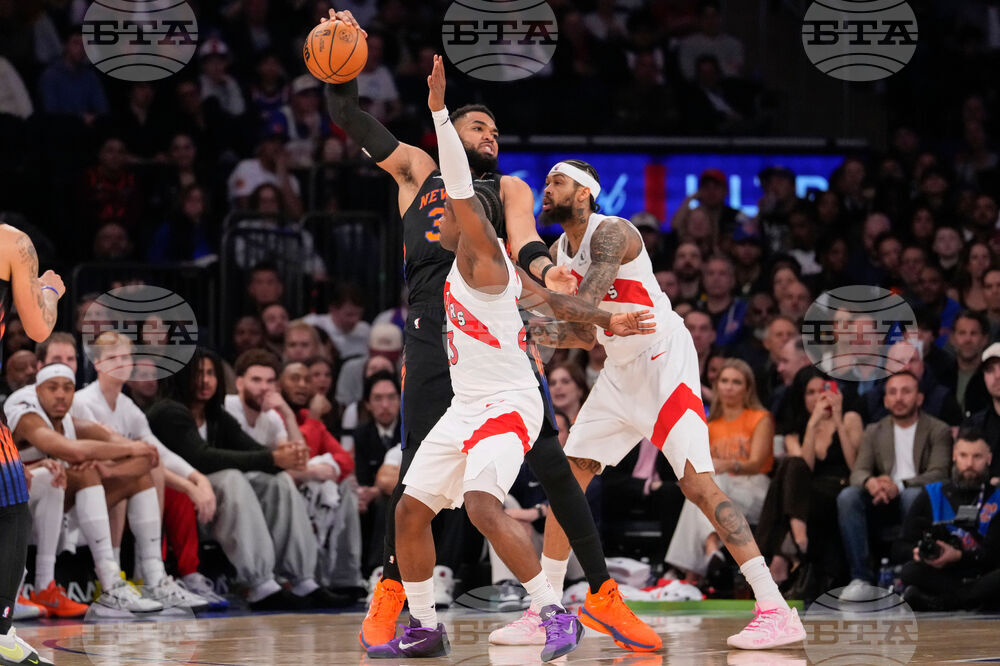 Raptors Knicks Basketball