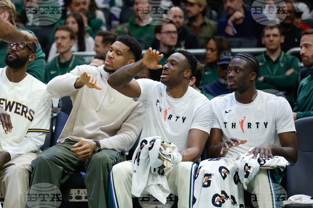 Nets Bucks Basketball