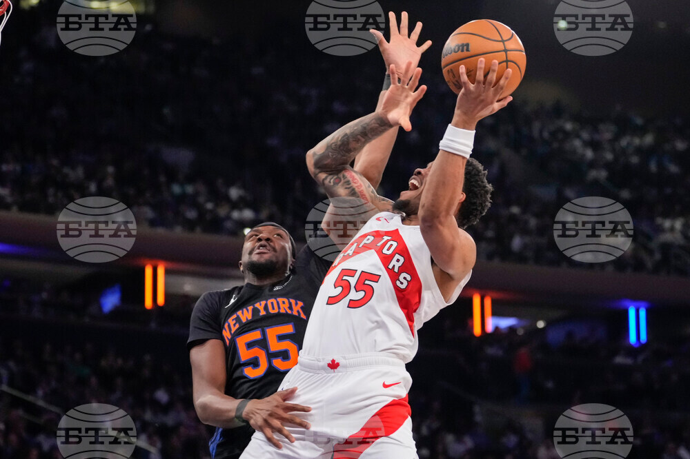 Raptors Knicks Basketball