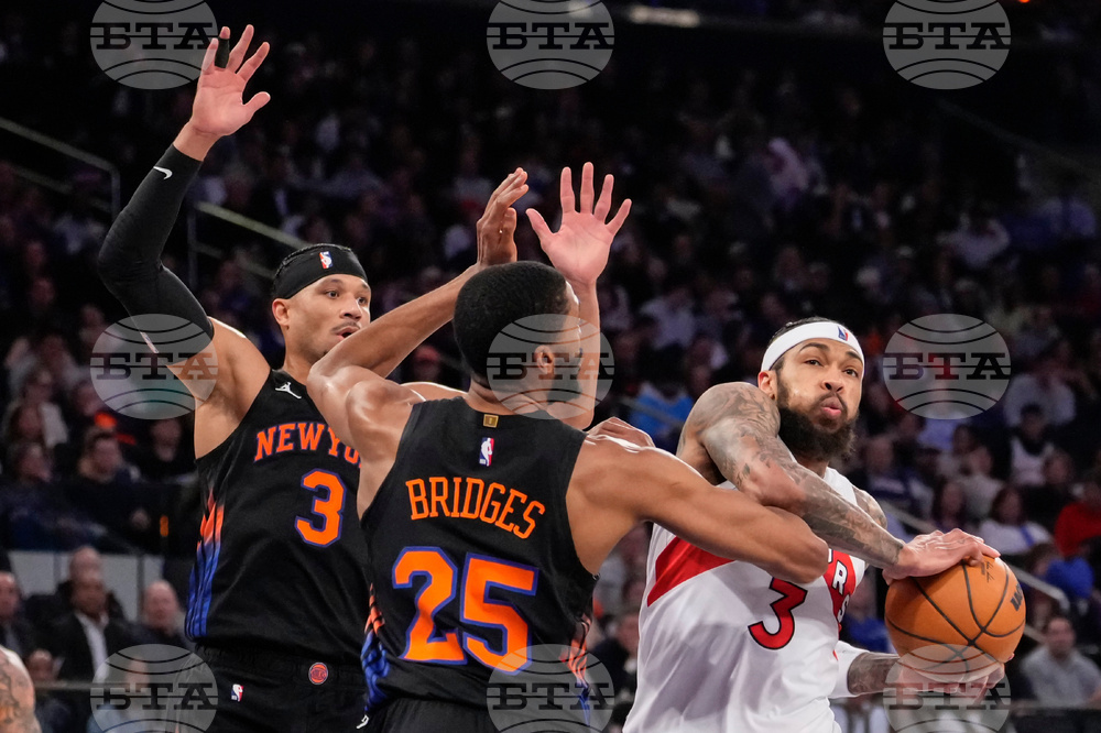 Raptors Knicks Basketball