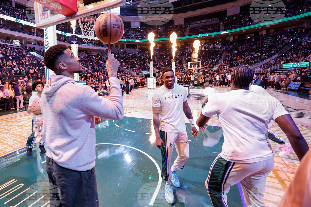 Nets Bucks Basketball