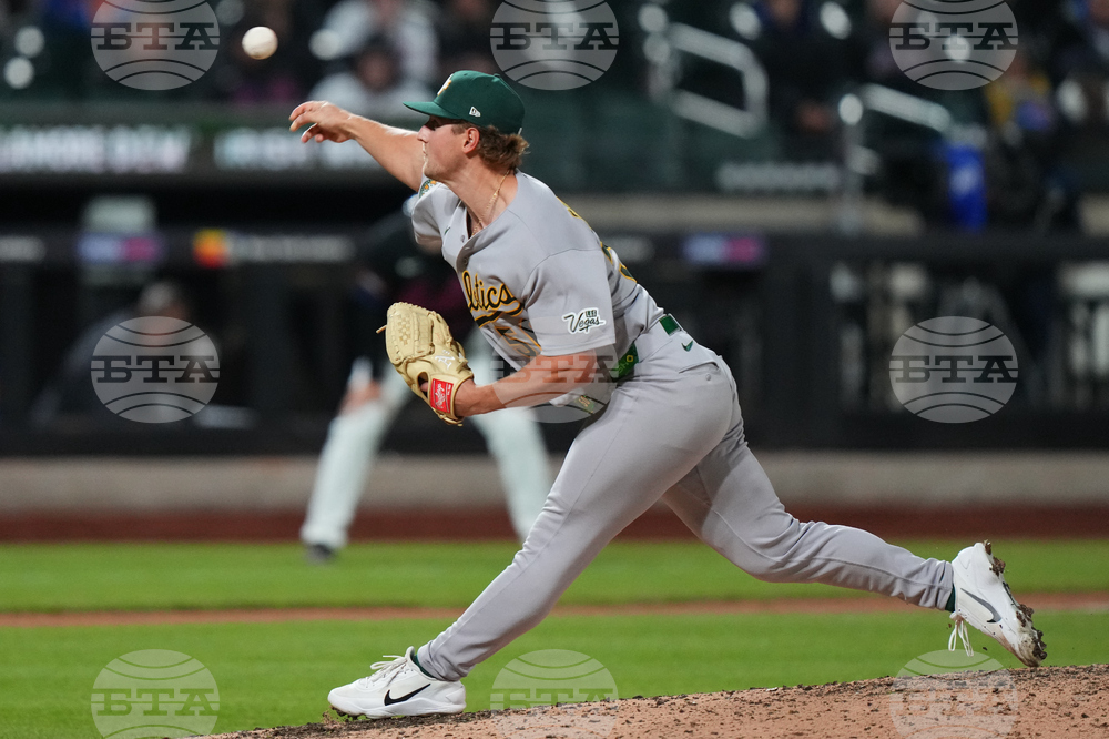 Athletics Mets Baseball