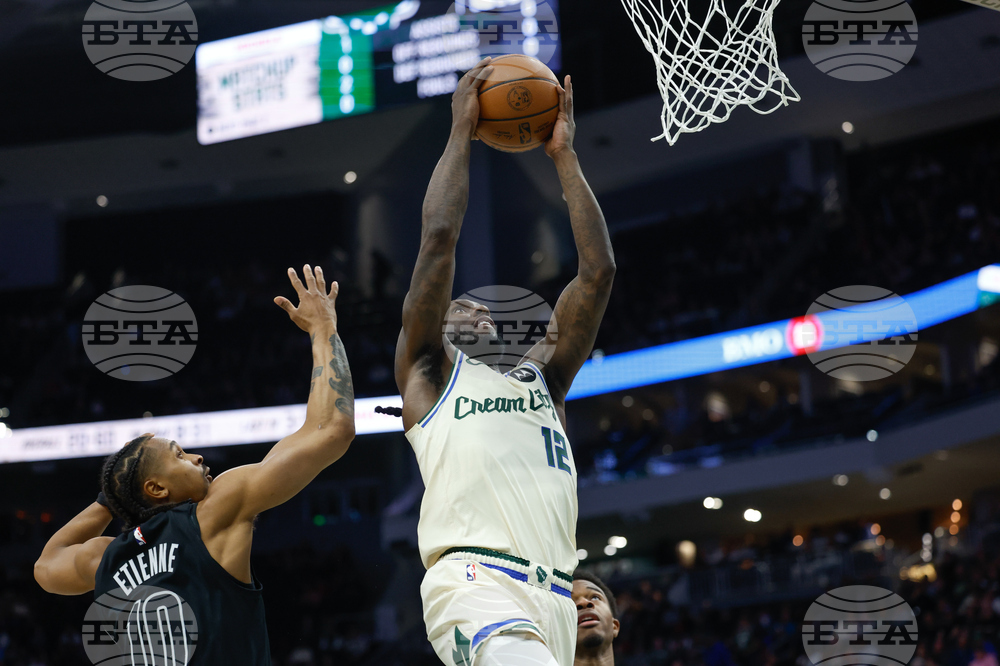 Nets Bucks Basketball