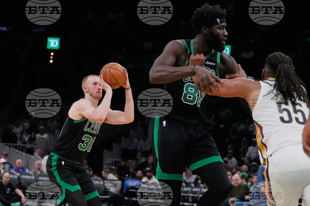 Pelicans Celtics Basketball