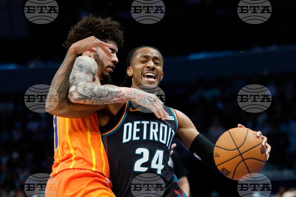 Pistons Hornets Basketball