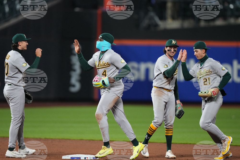 Athletics Mets Baseball