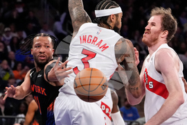 Raptors Knicks Basketball