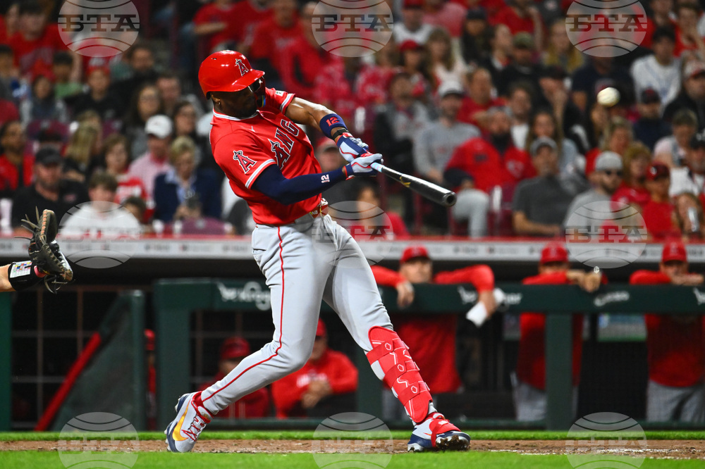 Angels Reds Baseball