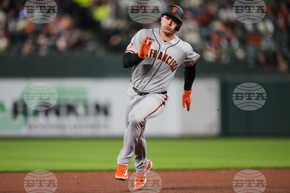 Giants Orioles Baseball