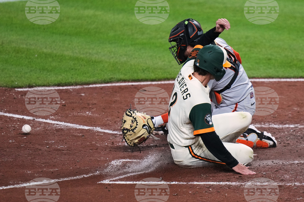 Giants Orioles Baseball