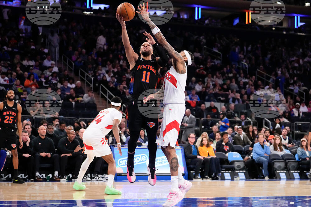 Raptors Knicks Basketball