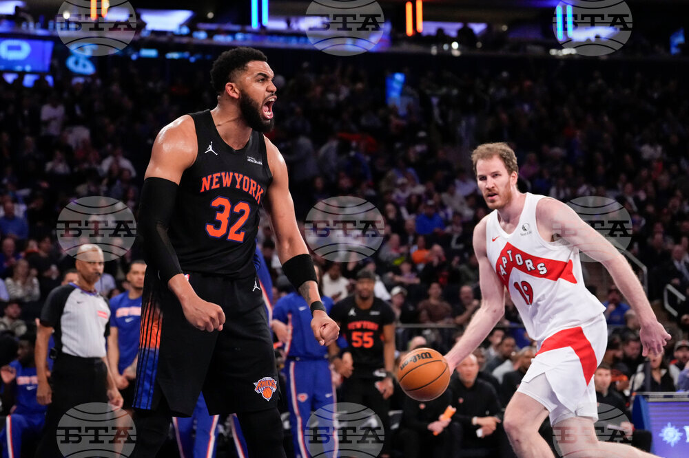 Raptors Knicks Basketball