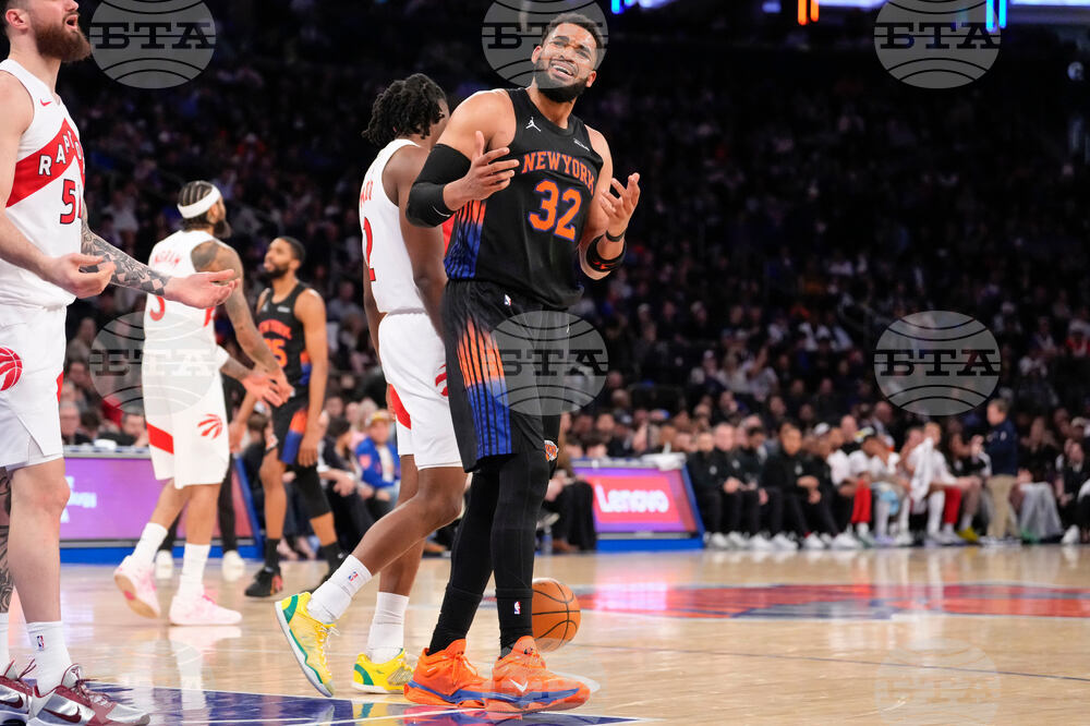 Raptors Knicks Basketball