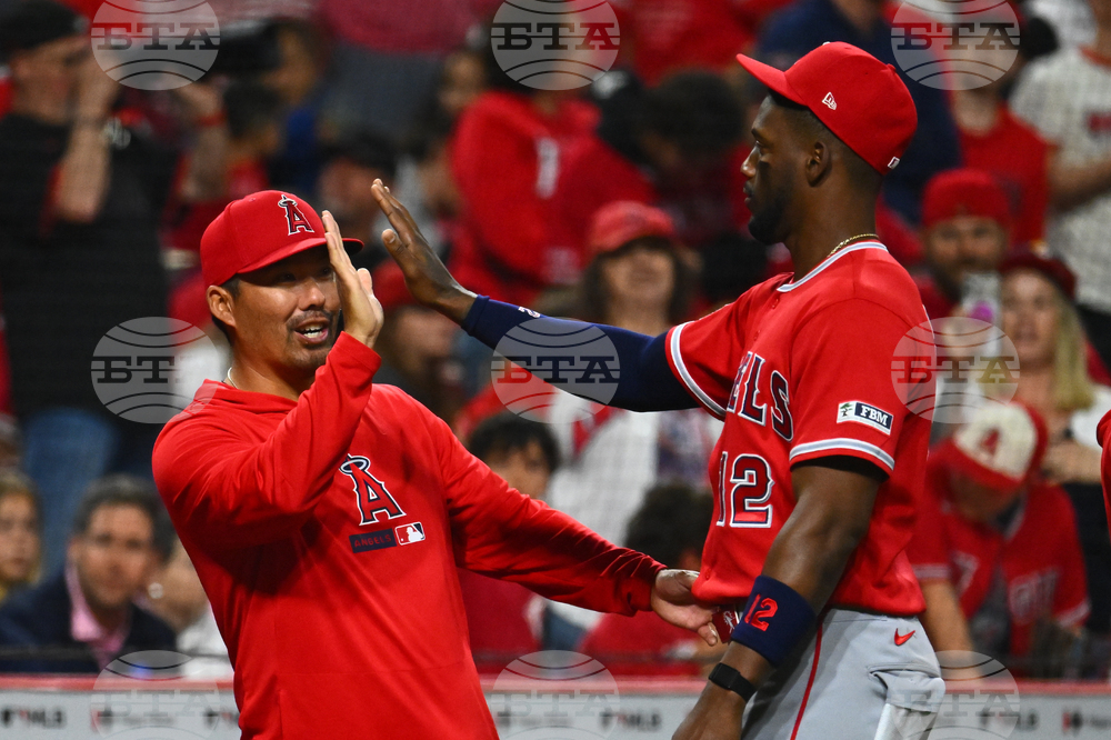 Angels Reds Baseball