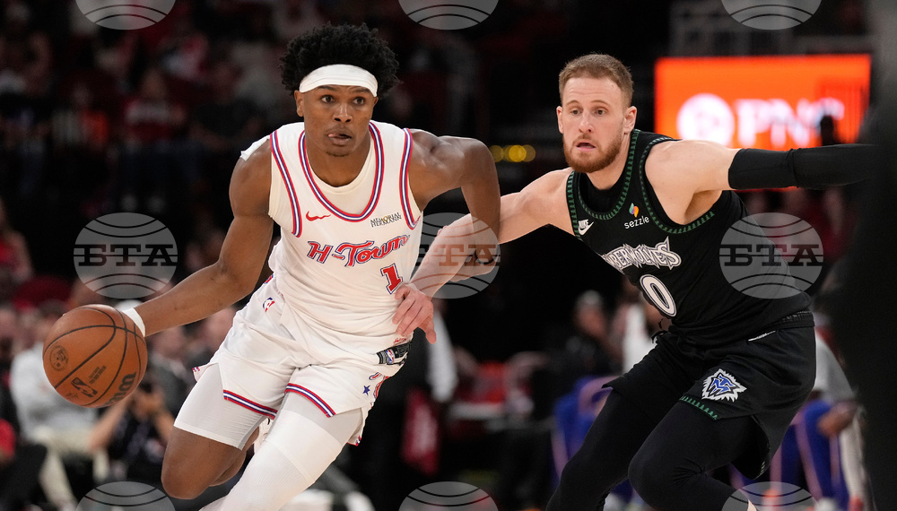 Timberwolves Rockets Basketball