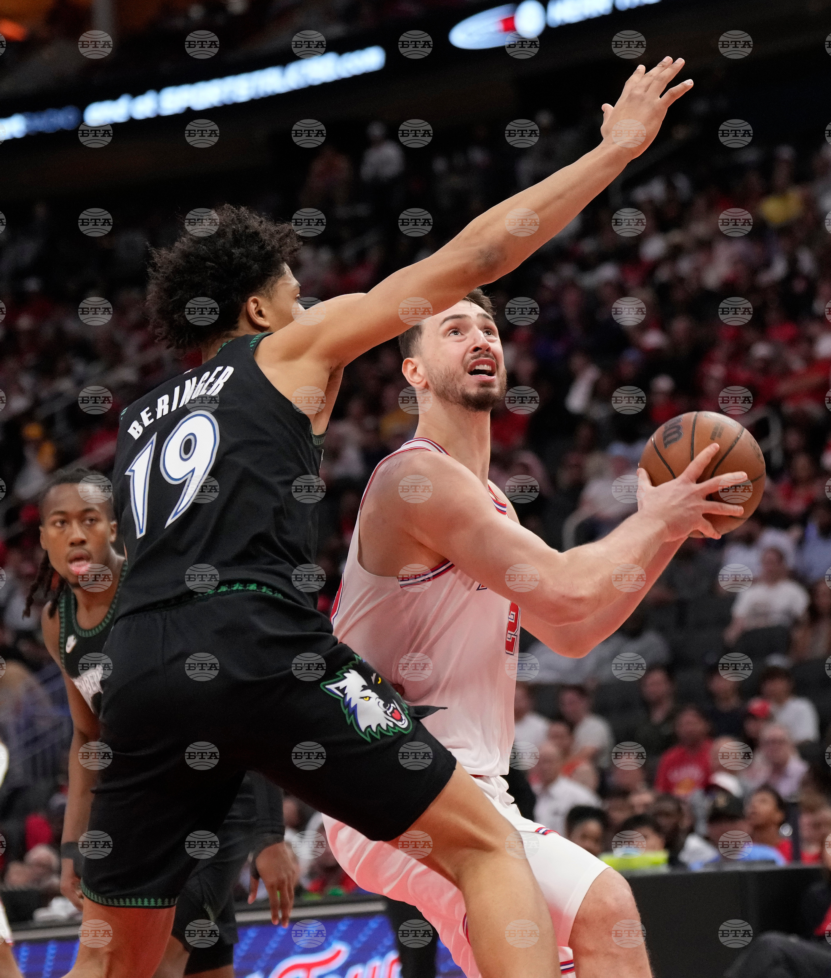 Timberwolves Rockets Basketball