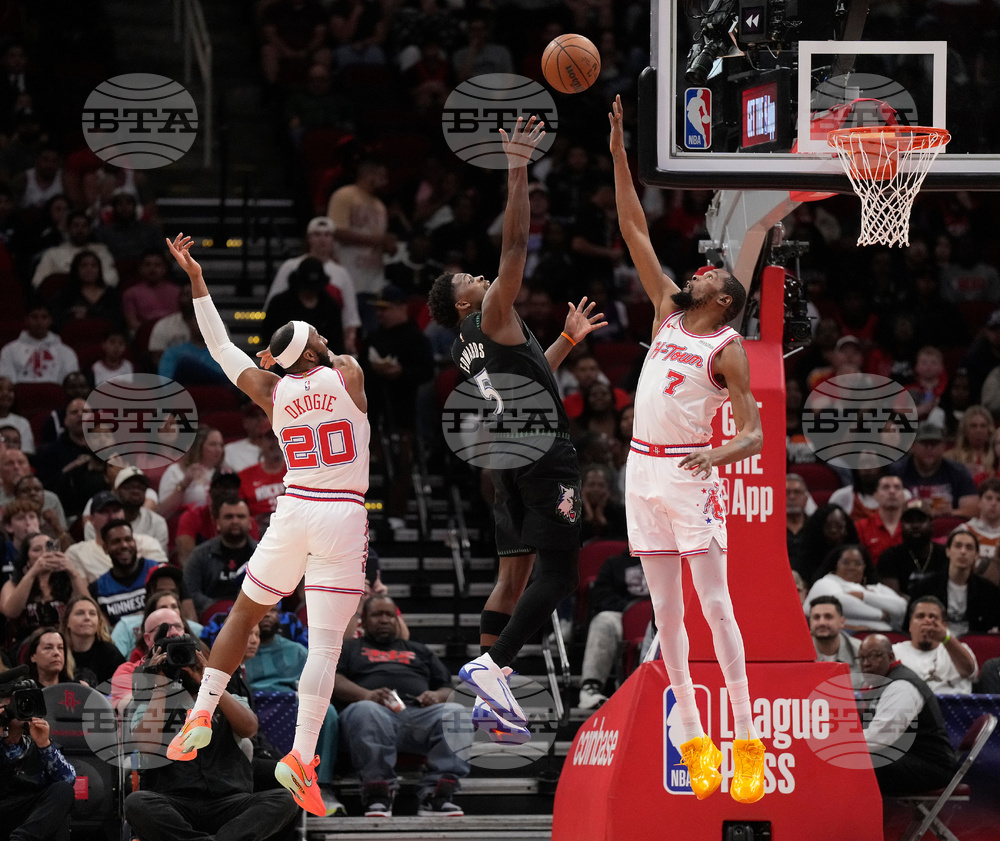 Timberwolves Rockets Basketball