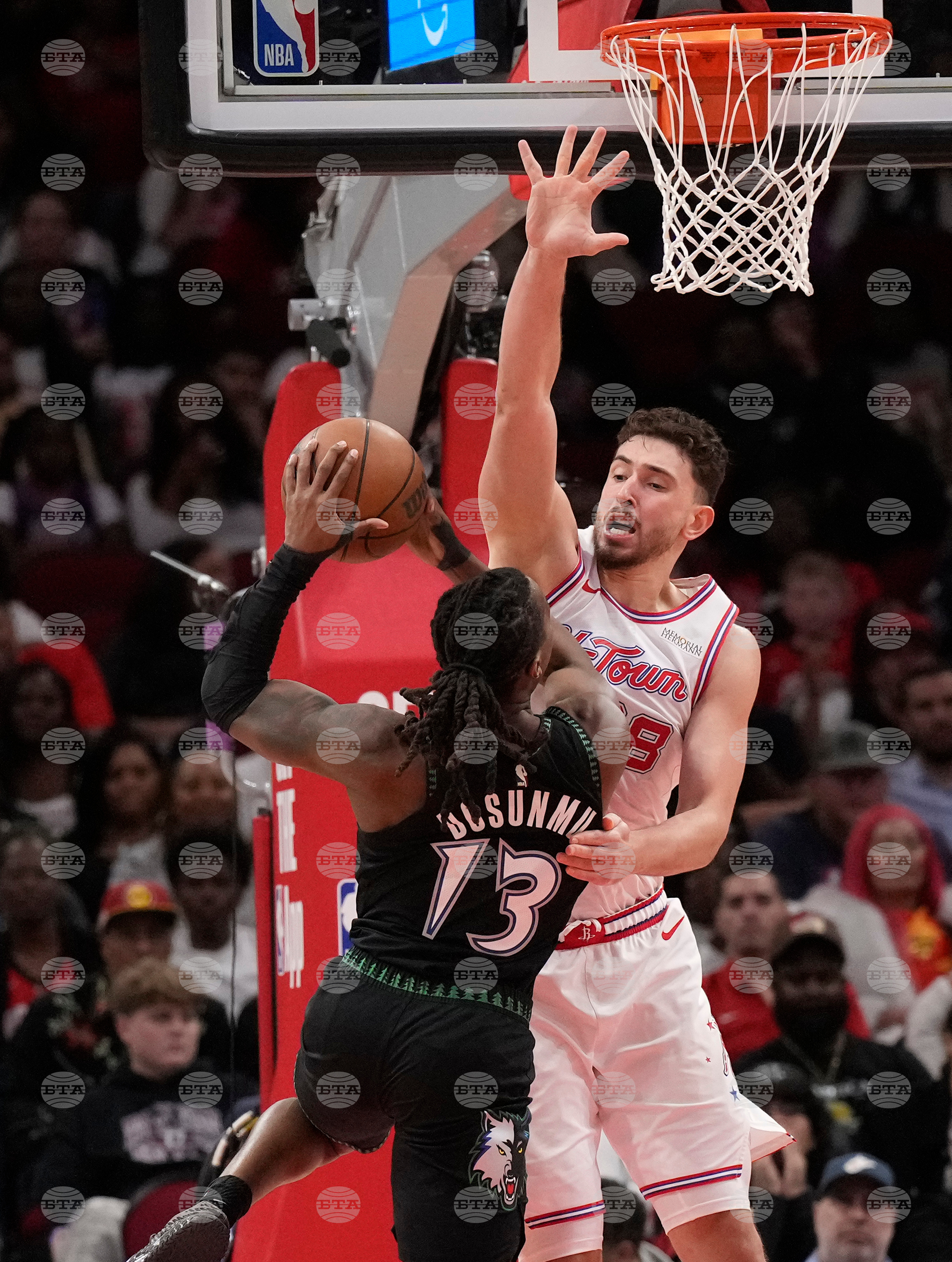 Timberwolves Rockets Basketball