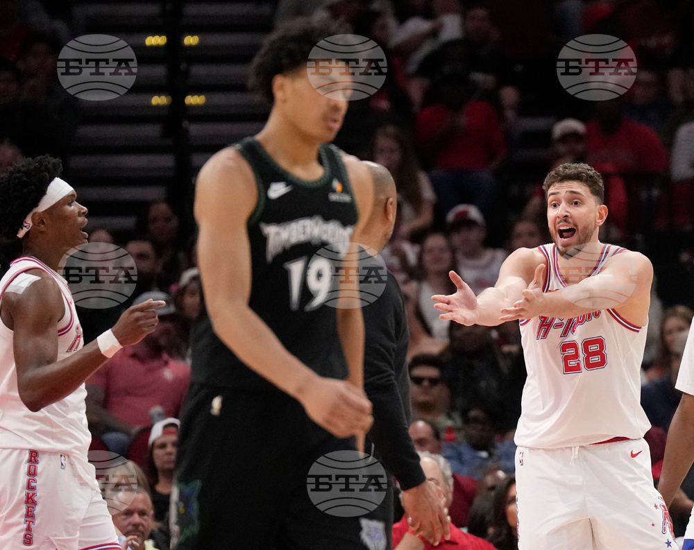 Timberwolves Rockets Basketball