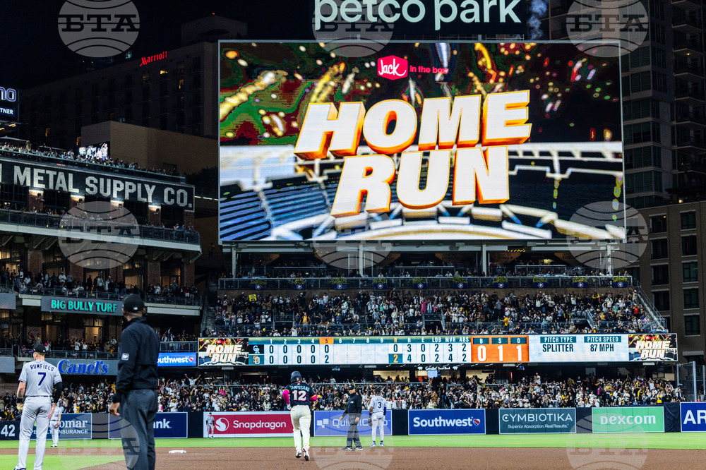 Rockies Padres Baseball