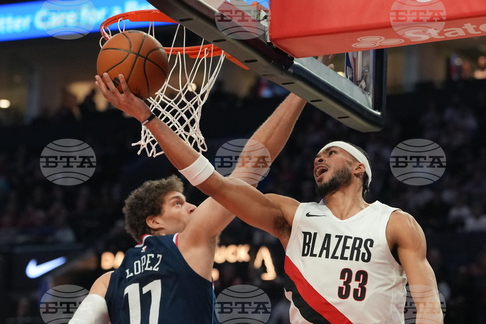 Clippers Blazers Basketball