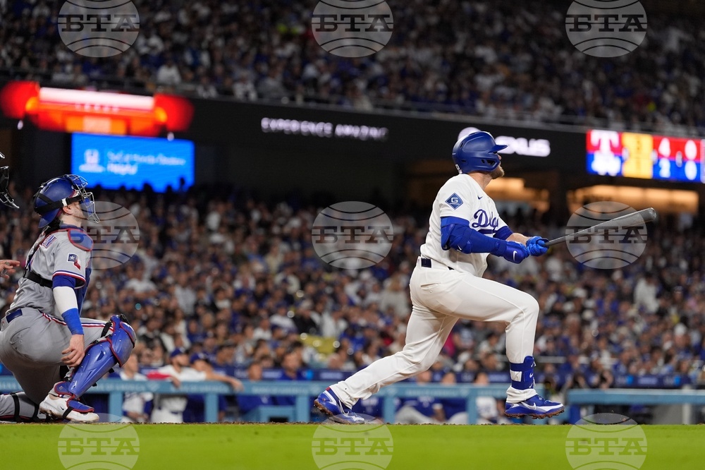 Rangers Dodgers Baseball