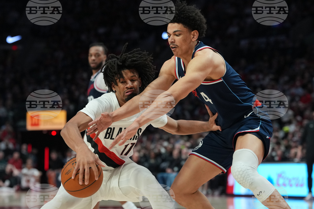 Clippers Blazers Basketball