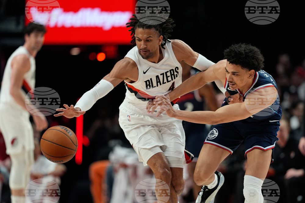 Clippers Blazers Basketball