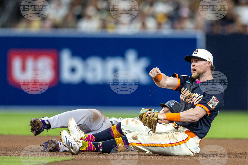 Rockies Padres Baseball