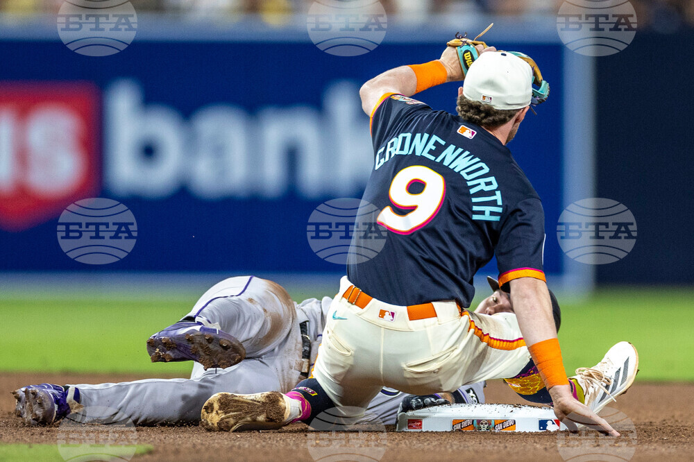 Rockies Padres Baseball