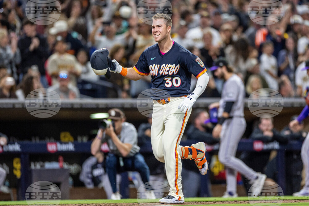 Rockies Padres Baseball