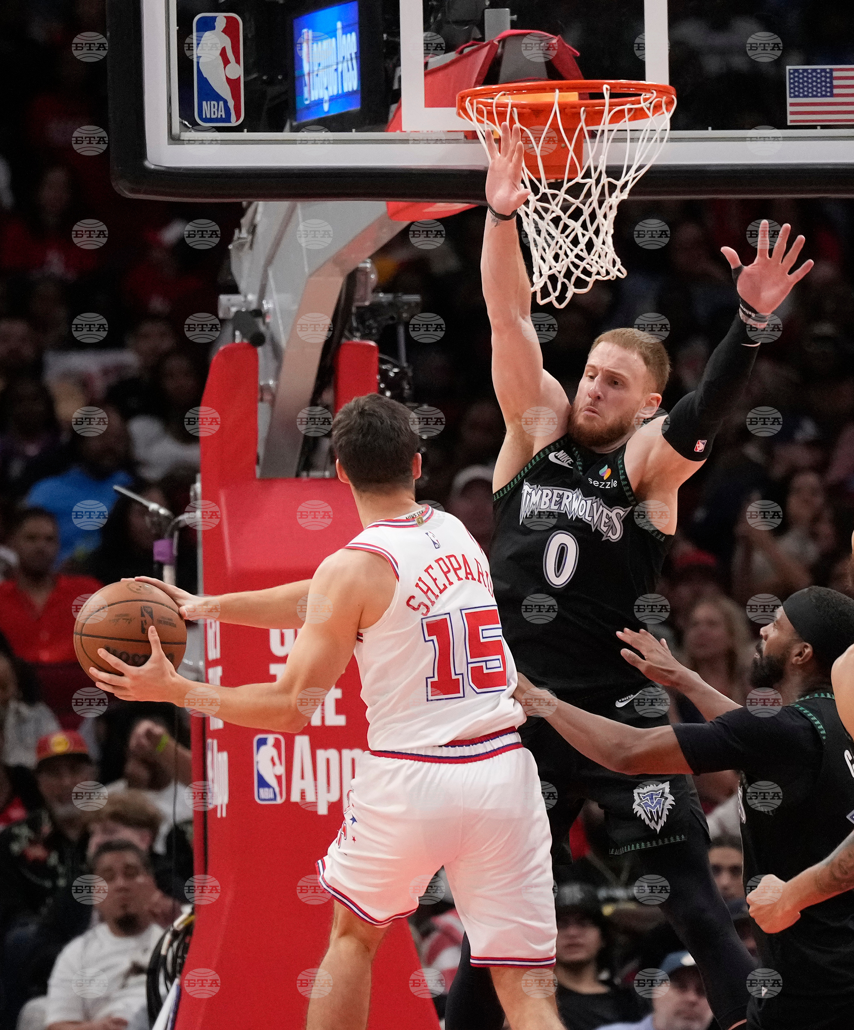 Timberwolves Rockets Basketball