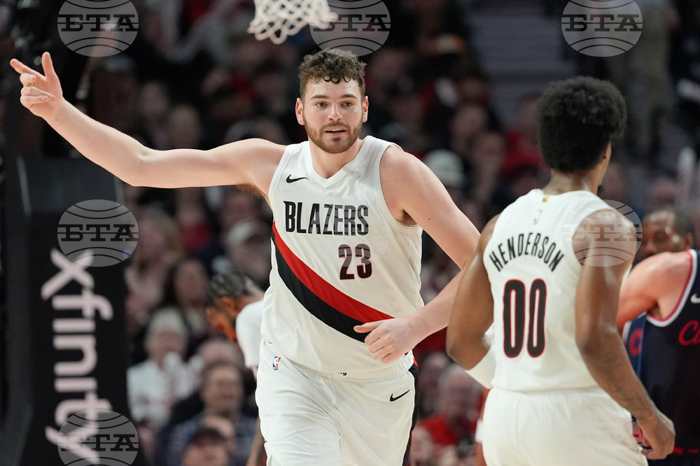 Clippers Blazers Basketball