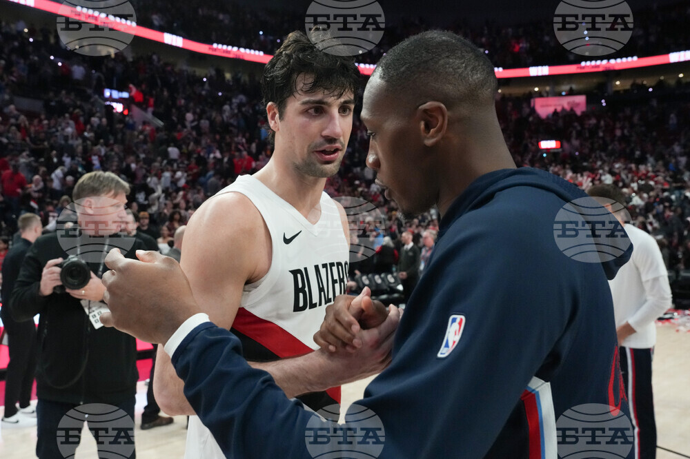 Clippers Blazers Basketball