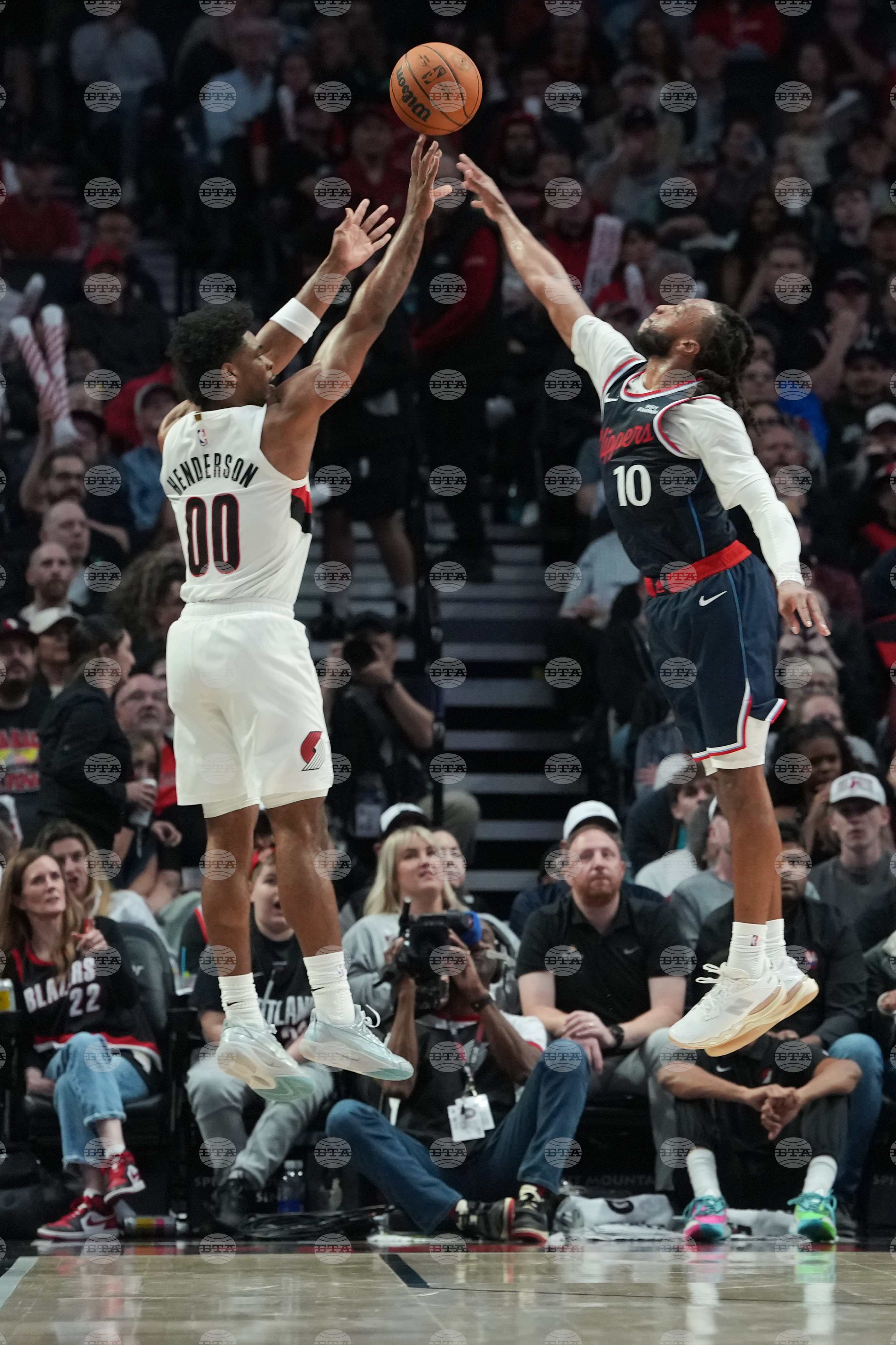 Clippers Blazers Basketball