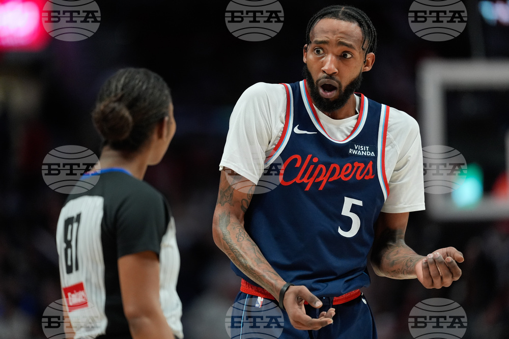 Clippers Blazers Basketball