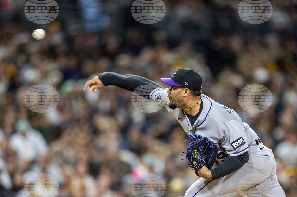 Rockies Padres Baseball