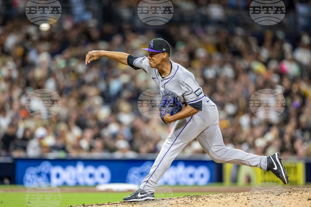 Rockies Padres Baseball