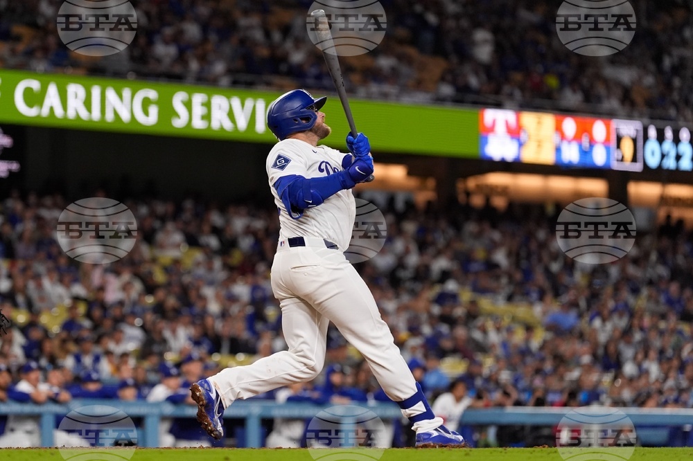 Rangers Dodgers Baseball