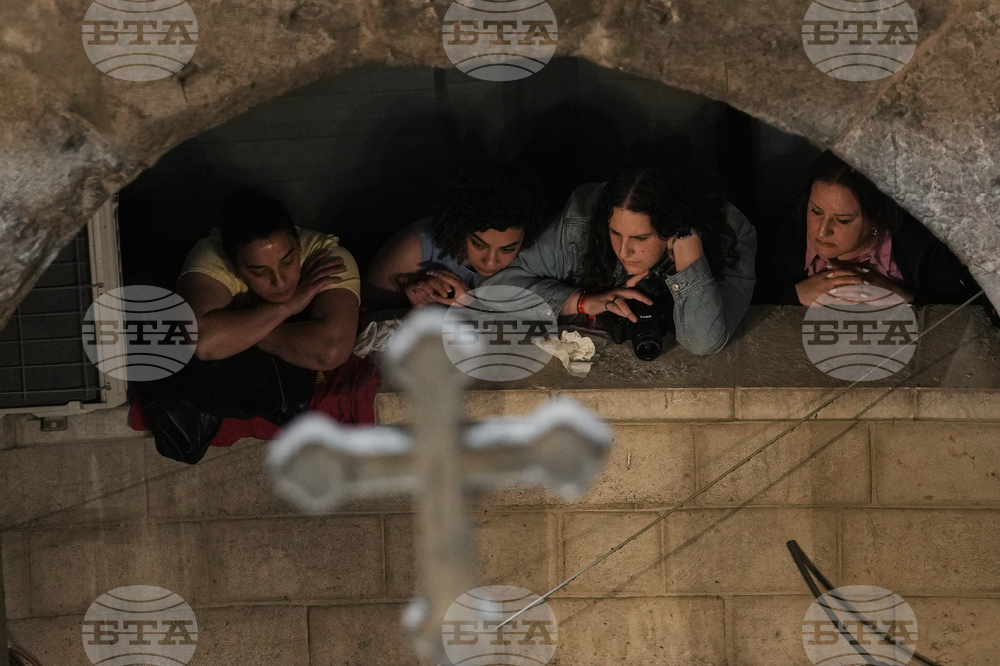 Israel Palestinians Holy Fire